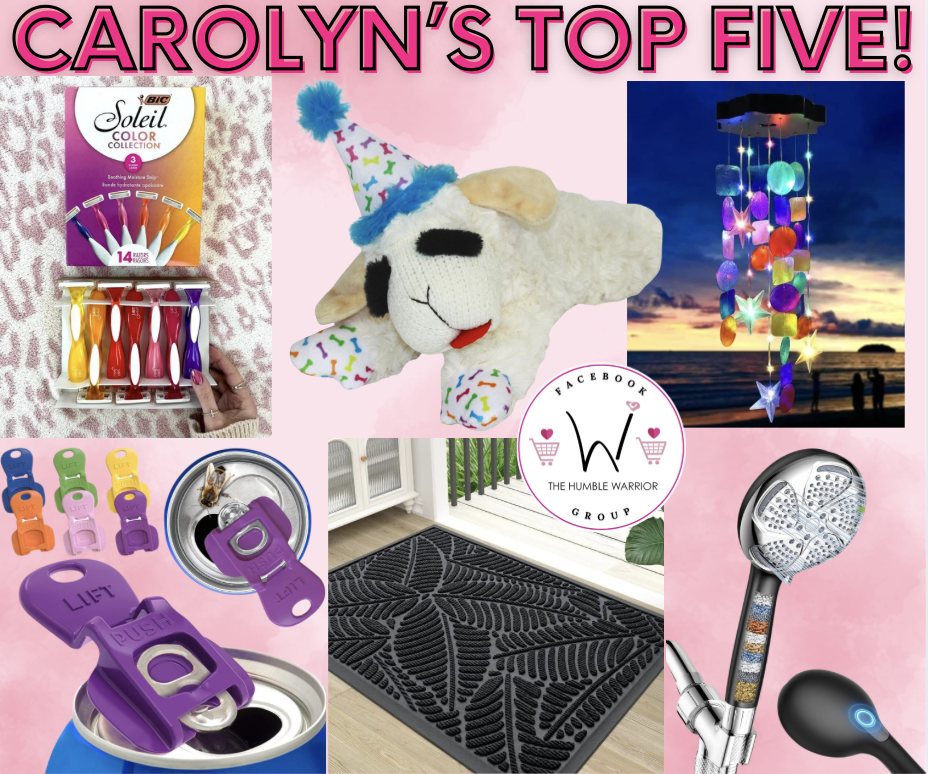 Carolyn’s Top Five!